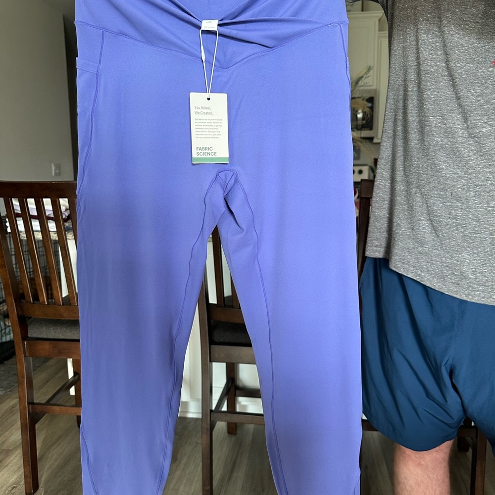 HALARA Purple Leggings Stretchy Athletic Bottoms